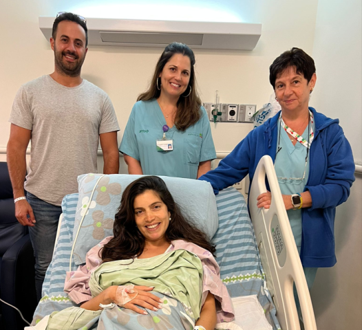 עזבה את אשקלון בשל המלחמה, הגיעה לפתח תקווה בשביל הלידה - בריאות בפתח תקווה