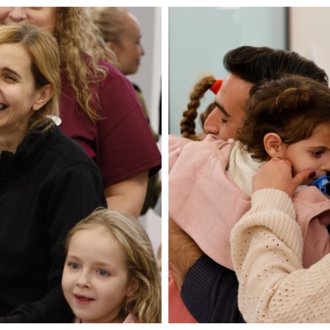 אמיליה בת ה-6 ואמה דניאל וגם אביב בת ה-2.5, רז בת ה-4.5 והאם  דורון שוחררו ממרכז שניידר לביתן - חדשות בפתח תקווה