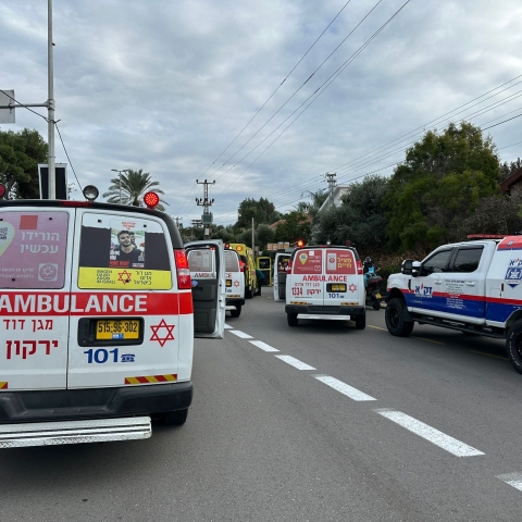 לבתי החולים בילנסון ושניידר בפ"ת הגיעו  פצועים מהפיגוע ברעננה - בריאות בפתח תקווה