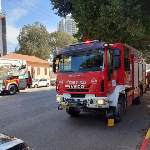 שריפה פרצה בדירה בדרך ז'בוטינסקי בפתח תקווה - חדשות בפתח תקווה
