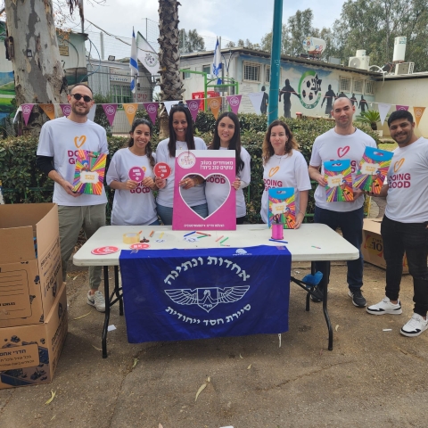 עובדי חברת "הייפר גלובל" התנדבו למען הקהילה - קהילות בפתח תקווה
