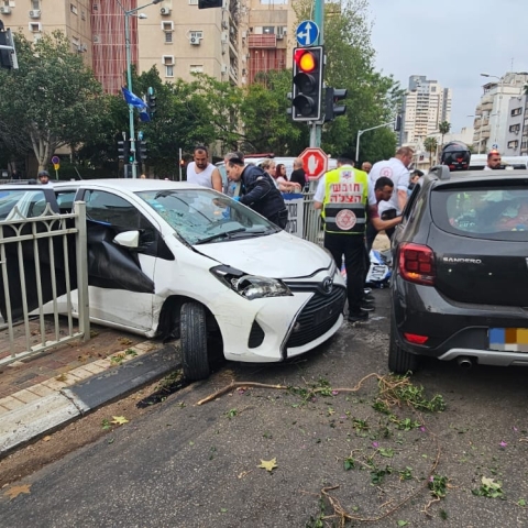 הולכת רגל נהרגה בתאונה קשה ברח' רוטשילד בפתח תקווה. - חדשות בפתח תקווה