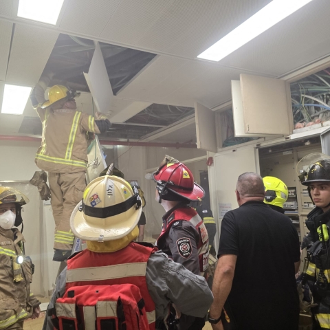 שריפה פרצה בבית חולים השרון בפתח תקווה - חדשות בפתח תקווה