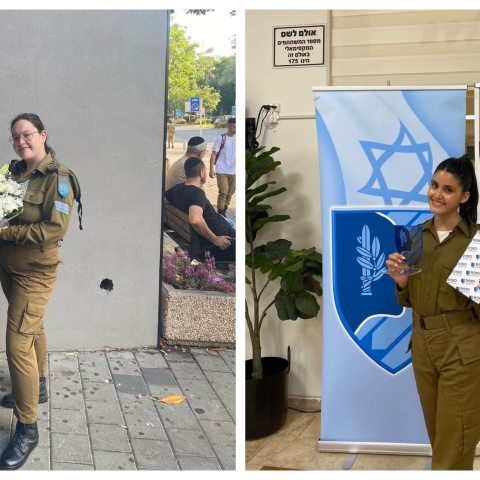 חיילות מצטיינות מפתח תקווה ביחידת מופת - חדשות בפתח תקווה