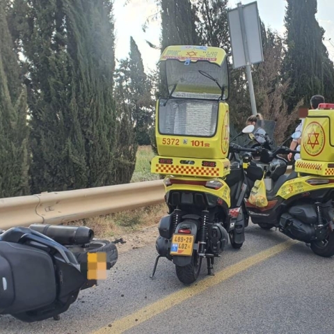 רוכב אופנוע נהרג סמוך למושב נופך - חדשות בפתח תקווה