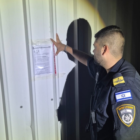 תושב רצועת עזה עבד ולן באזור התעשייה בכפר קאסם במשך 4 שנים - חדשות בפתח תקווה