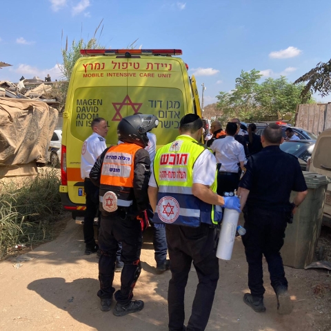 גבר נורה בכביש 483 סמוך לפתח תקווה - חדשות בפתח תקווה