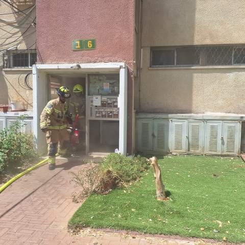שריפה פרצה בדירה בפתח תקווה - חדשות בפתח תקווה