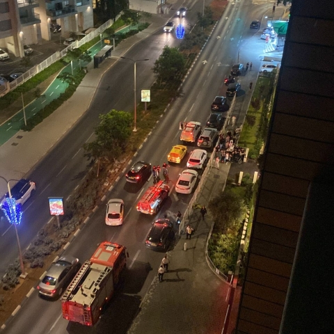 שישי בערב בגיסין: שריפה במחסן של דירה - חדשות בפתח תקווה