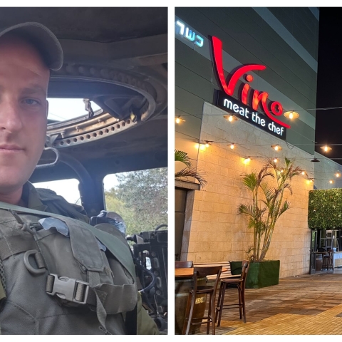  שירת יותר מ-200 ימים במילואים, נאבק שהמסעדה שלו תשרוד כלכלית ואז היא נשרפה - חדשות בפתח תקווה