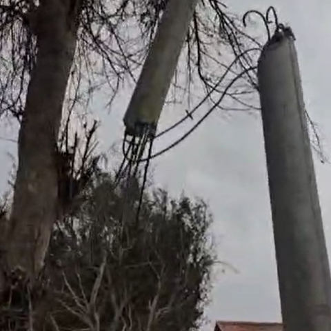 יתכנו שיבושים באספקת חשמל בשל פגיעת מיירט בתשתיות - חדשות בפתח תקווה
