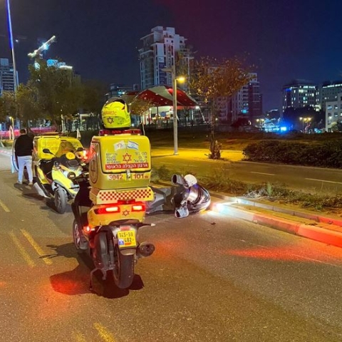 רוכב אופנוע נהרג בתאונה קטלנית בדרך רבין בפתח תקווה - חדשות בפתח תקווה