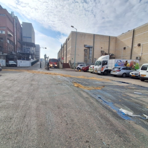 אירוע חומרים מסוכנים: דליפת אמוניה באזור התעשייה סגולה בפתח תקווה - חדשות בפתח תקווה