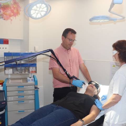 יחידת הלייזר של ביה"ח השרון בפ"ת, נחנכה במבנה חדש - בריאות בפתח תקווה