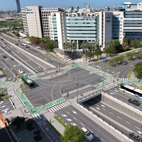 גשר חדש יחבק בין אזור התעשיה סגולה לבין היצירה לכיוון בני ברק רמת גן - תחבורה בפתח תקווה