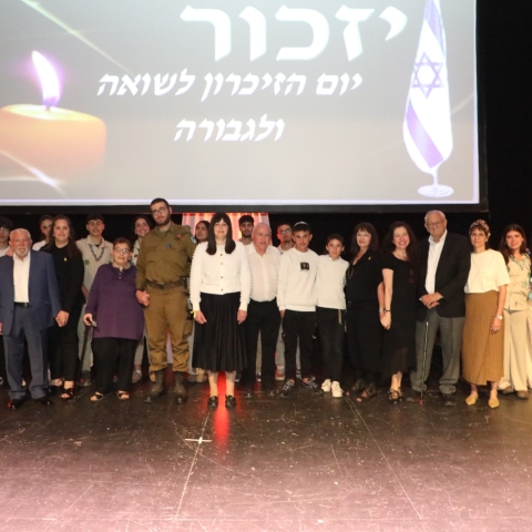 טקסי הזיכרון לשואה ולגבורה בפתח תקווה - חדשות בפתח תקווה