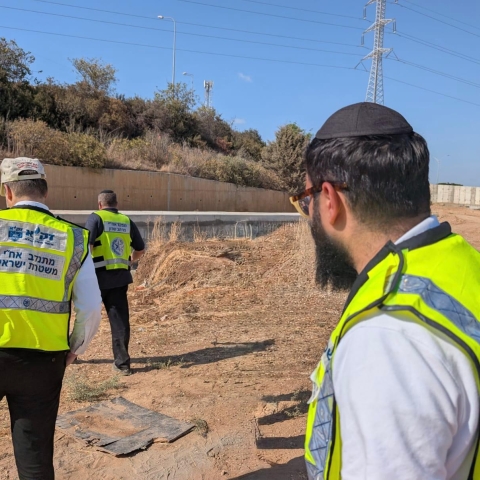 גופת גבר נמצאה בשטח פתוח סמוך לכביש 471 - חדשות בפתח תקווה