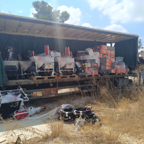 נלכדה חוליה של גנבי ציוד  באזור התעשיה אשר פעלה גם במספר ערים - חדשות בפתח תקווה