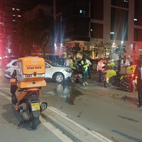 רוכב אופנוע נפצע אנוש בתאונת דרכים בפתח תקווה - חדשות בפתח תקווה