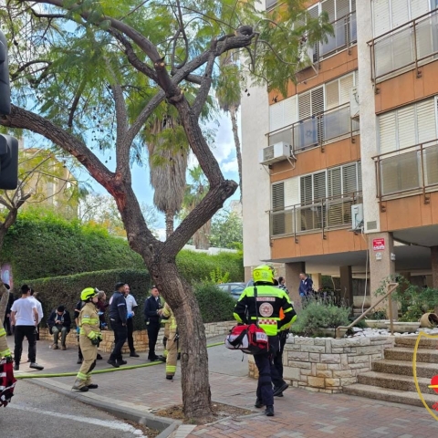 שריפה פרצה במקלט בפתח תקווה - חדשות בפתח תקווה