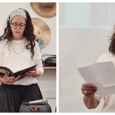 טקס יום הזיכרון לשואה ולגבורה נערך במועדון "עמך". - קהילות בפתח תקווה