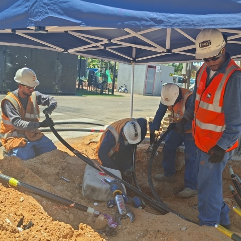 חברת החשמל השלימה  עבודות לשיפור אספקת החשמל בשכונת עמישב בפתח תקווה. - חדשות בפתח תקווה