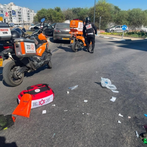 אסון בראש העין: ילדה בת 9  נהרגה מפגיעת מיניבוס - הנהג הפוגע עוכב לחקירה - חדשות בפתח תקווה