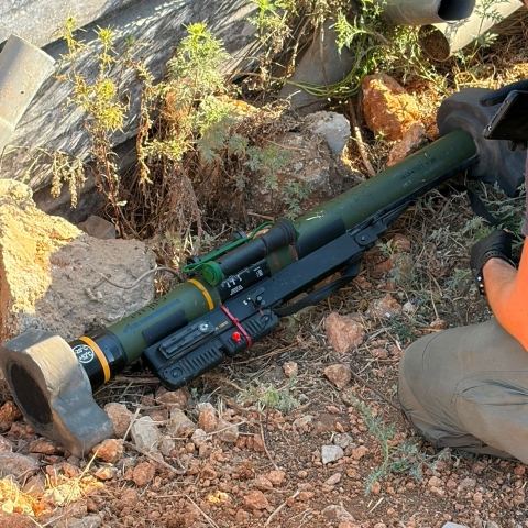 טיל מטאדור, נשק M-16, אקדחים, רימון ותחמושת רבה נחשפו בכפר קאסם ובקלאנסווה - חדשות בפתח תקווה