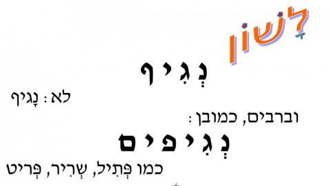 איך אומרים בעברית....... - הצ'ופציק של הקומקום בפתח תקווה