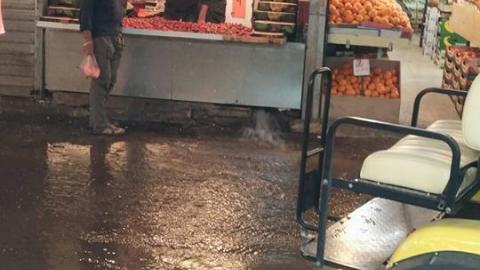 השוק בפ"ת מוצף (ולא רק - איכות הסביבה וחזות העיר בפתח תקווה
