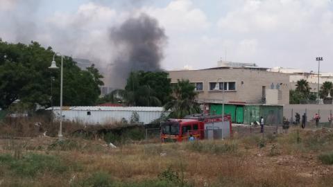 שריפה בקרוואנים בישיבת תלמוד תורה - חדשות בפתח תקווה