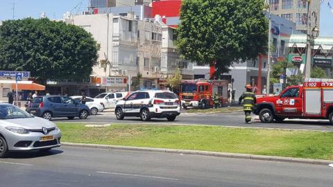 שריפה פרצה בסוכה סמוך למבנה - חדשות בפתח תקווה