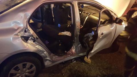 תאונת דרכים עם לכודים בפינת - חדשות בפתח תקווה