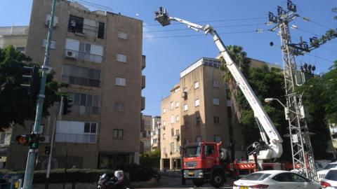 שריפה פרצה בדירה ברחוב סלנט - חדשות בפתח תקווה