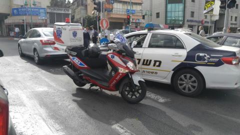 הולך רגל נפגע קל מרכב - חדשות בפתח תקווה
