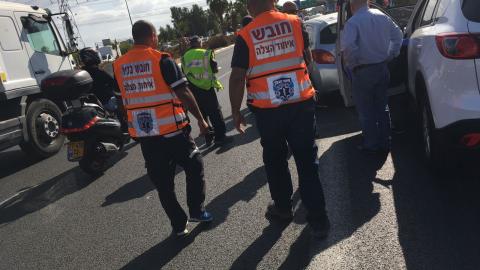 פצועה בינוני ו-4 פצועים קל: - חדשות בפתח תקווה
