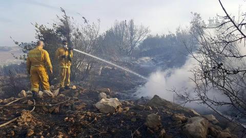 ב-110 אירועי אש שונים השתתפו - חדשות בפתח תקווה