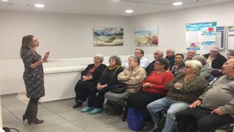 יותר מ-50 תושבים הגיעו להרצאה - בריאות בפתח תקווה