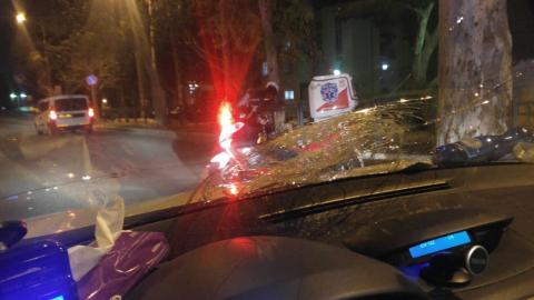 הולך רגל נפגע ממונית בפינת - חדשות בפתח תקווה