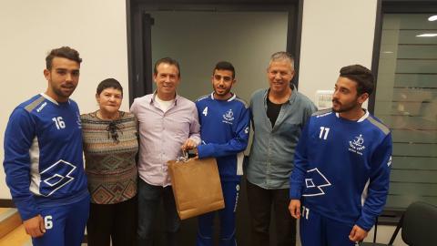 ביקורה המרגש של משפחת סטלמך - ספורט בפתח תקווה