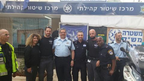 ברגעים אלו מפכ"ל המשטרה מבקר - חדשות בפתח תקווה