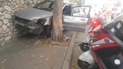 2 פצועים קל בתאונה בין - חדשות בפתח תקווה