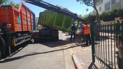 כמעט אסון בשכונת גני הדר - איכות הסביבה וחזות העיר בפתח תקווה