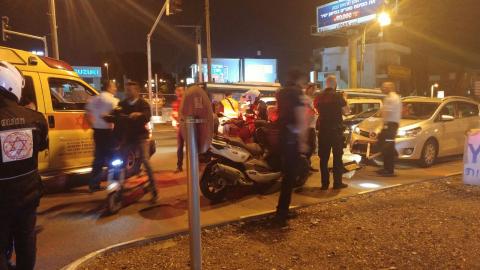 נהגת שנמלטה מהמשטרה נפצעה קשה - חדשות בפתח תקווה