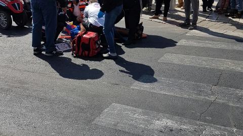 הולך רגל נפגע ברחוב חיים - חדשות בפתח תקווה