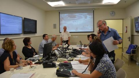 בית חולים בילינסון נערך לרעידת - בריאות בפתח תקווה