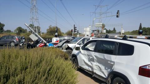 פצוע בינוני ו-4 פצועים קל - חדשות בפתח תקווה