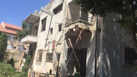 עבודות השיפוץ בבית האיכר ההיסטורי - היה פעם בפתח תקווה