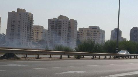 שריפות בשני מוקדים בפ"ת: שריפה - חדשות בפתח תקווה