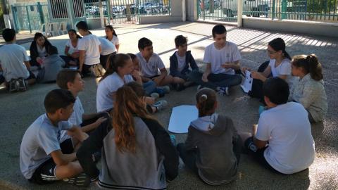 תלמידי תיכון אחד העם העבירו - חינוך בפתח תקווה